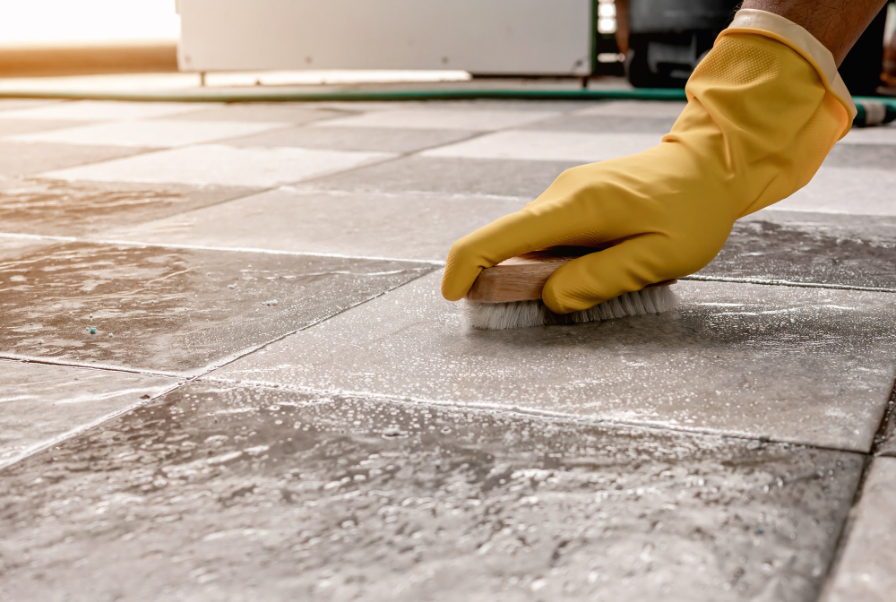 nettoyer efficacement une terrasse en carrelage